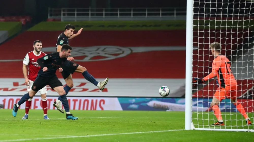  阿森纳终结曼城联赛二十场不败  